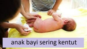 anak bayi sering kentut